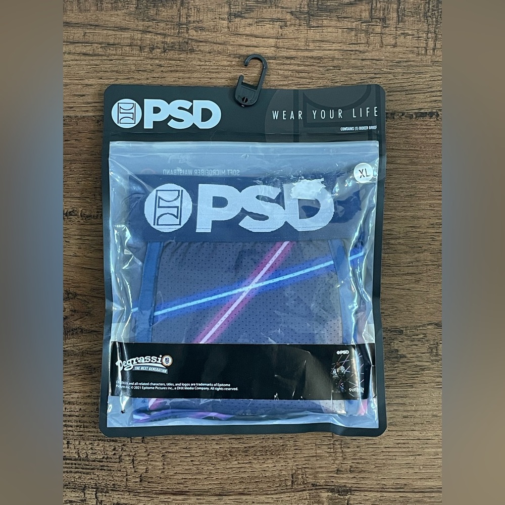 PSD Boxer Brief x Degrassi ‘Blue’ (size mens XL)